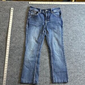 Wired Heart Jeans Womens Size 29 Blue Bootcut Pocket Medium Wash Denim